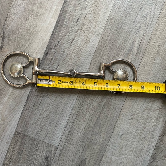 ⚡️CONCHO SNAFFLE BIT AND RAWHIDE BOSAL BUNDLE⚡️ - Picture 5 of 5